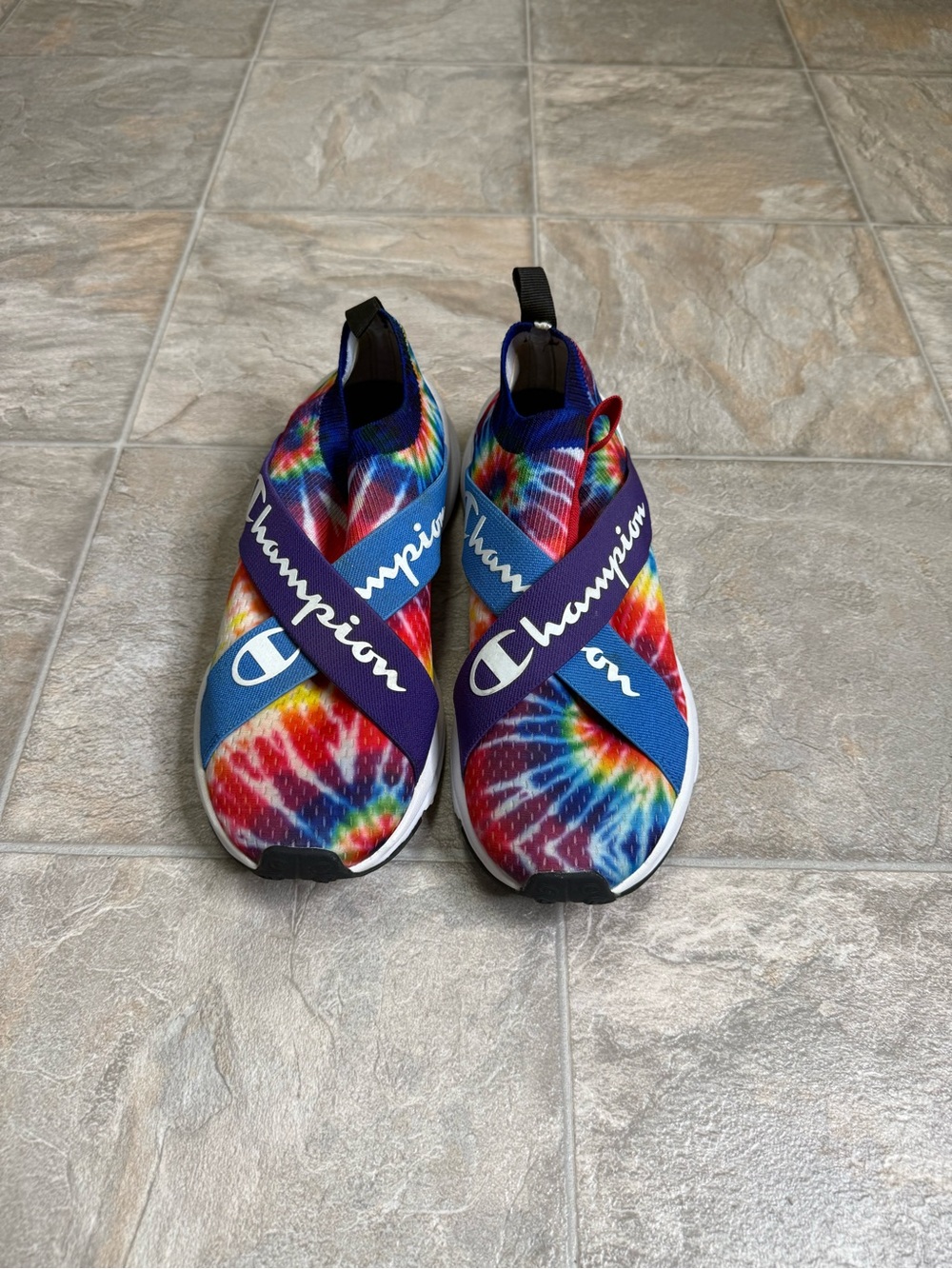 Champion Kinna X Lo Crossover Tie Dye Women’s Shoe Size 7.5 Multicolor Preowned